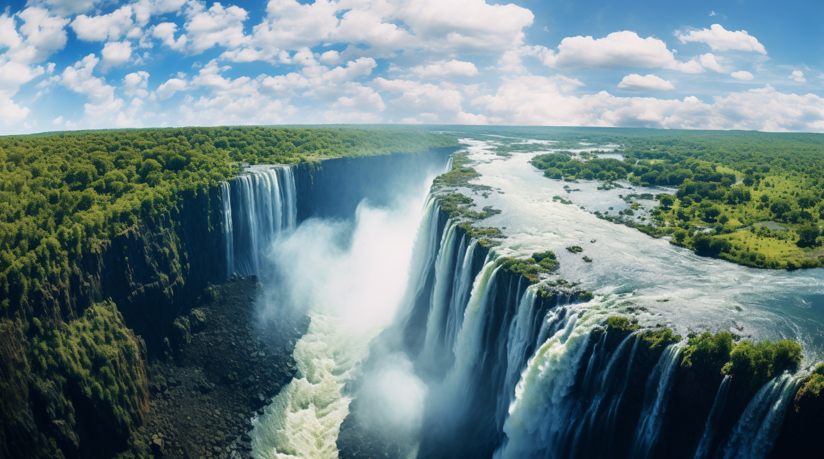 Victoria Falls Location, Interesting Features and Facts